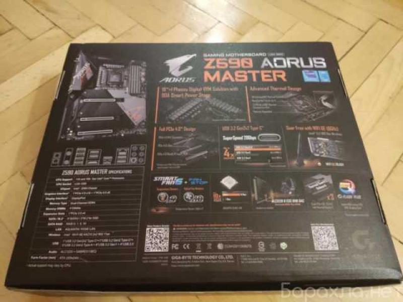 Продам: материнская плата gigabyte Z590 aorus ma